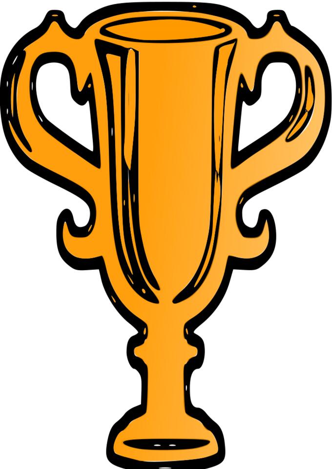 Gold World Cup vector image