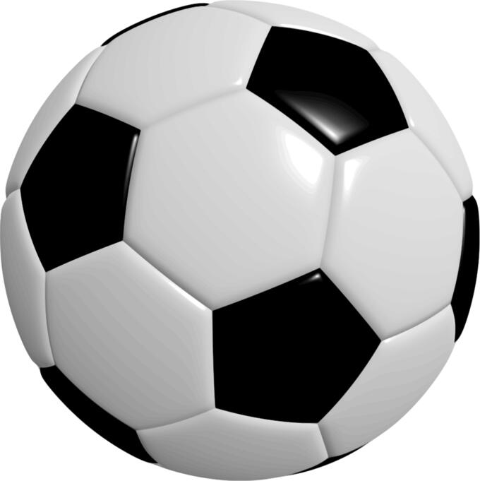 Photorealistic football ball vector image