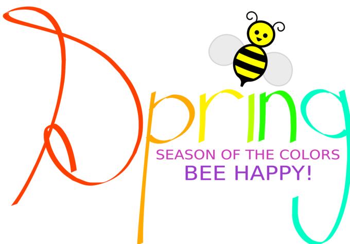 Spring happy season vector illustration