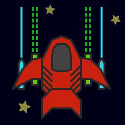 Spaceship vector graphics
