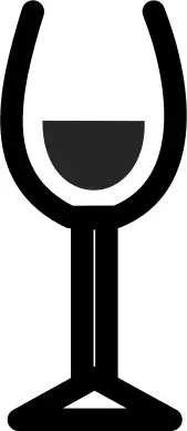 Vino icon vector graphics