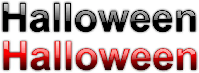 Halloween black and red signs vector graphics