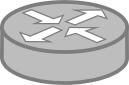 Router symbol vector image