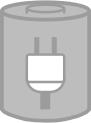 UPS device vector image