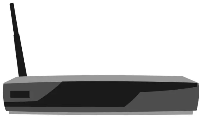 Cisco 851 Integrated services router vector clip art