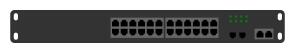 Switch hardware vector image