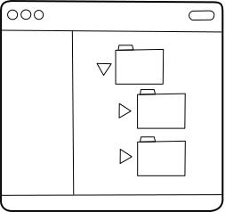 File manager icon vector illustration