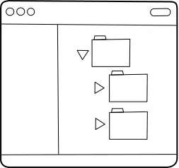 File manager icon vector illustration