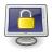 Tango system lock screen icon vector graphics