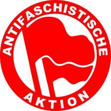 Antifascist action sign vector image