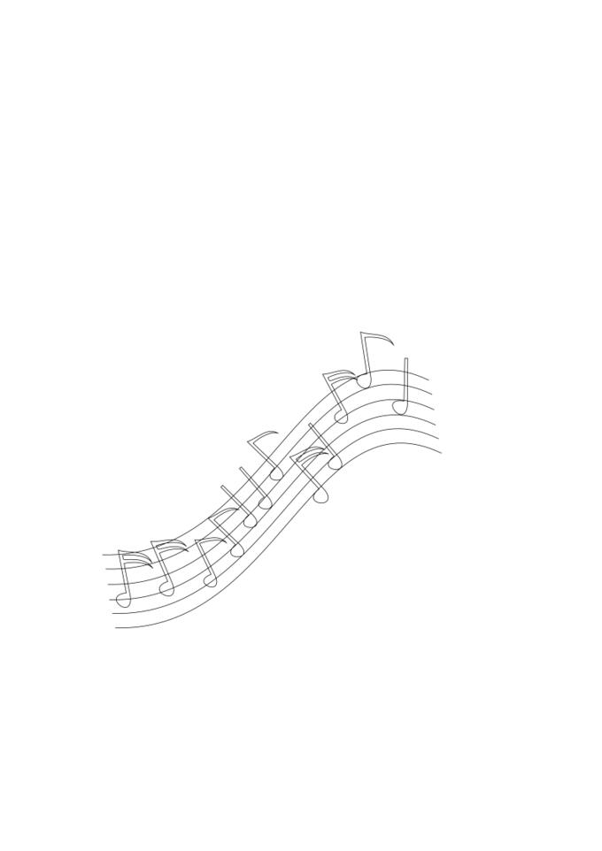 Simple musical notes vector image