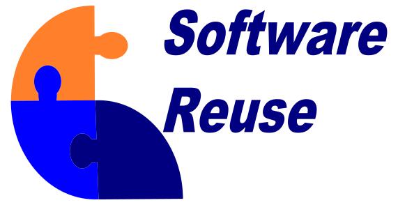 Software reuse sign vector illustration
