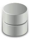 Disk drive capacity icon vector illustration