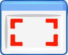 Computer windows select icon vector image