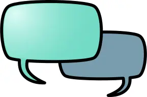 Speech bubbles vector image
