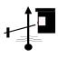 Toll gate ahead TSD vector sign