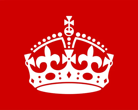 British Crown vector illustration