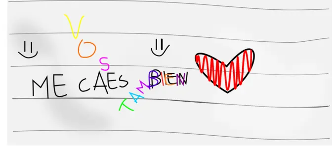 Note on lined aper vector image