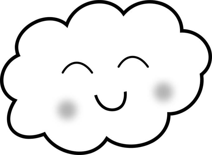 Happy loud vector graphics