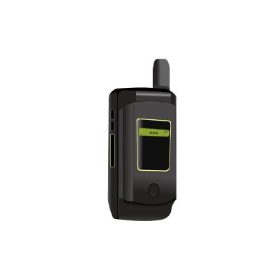Mobile flip phone vector image