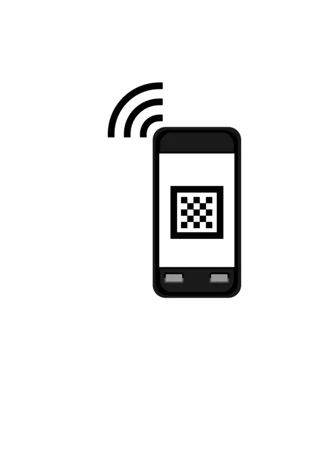 Qr code reader vector image