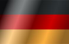 Flag of Germany vector clip art
