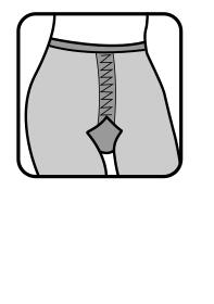 Tights icon vector icon drawing