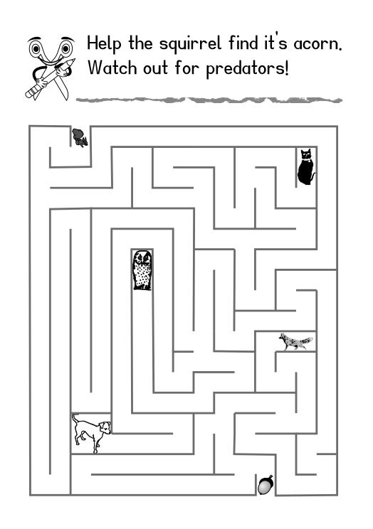 Maze for children vector image
