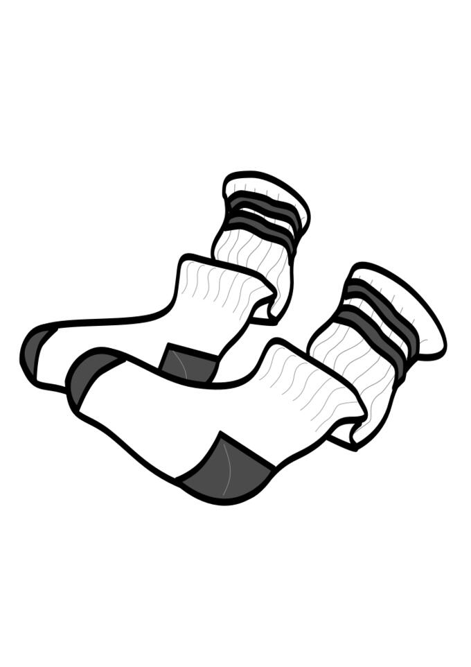 Socks vector drawing
