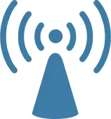 WiFi icon vector drawing
