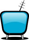 Television set vector illustration