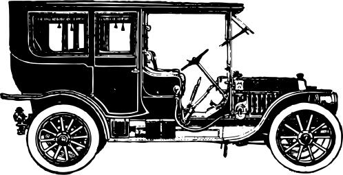 Peerless automobile vector illustration