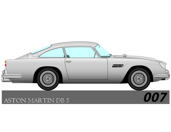Car outline vector graphics