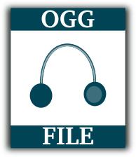 OGG file web vector icon