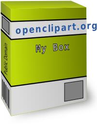 Software box vector image