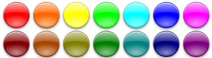 Button set vector clip art