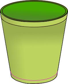 Trash can vector image