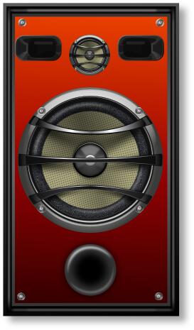 Studio speaker vector image