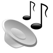 Audio file vector icon