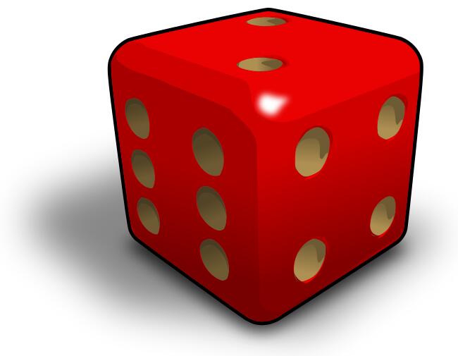 Dice vector illuctration