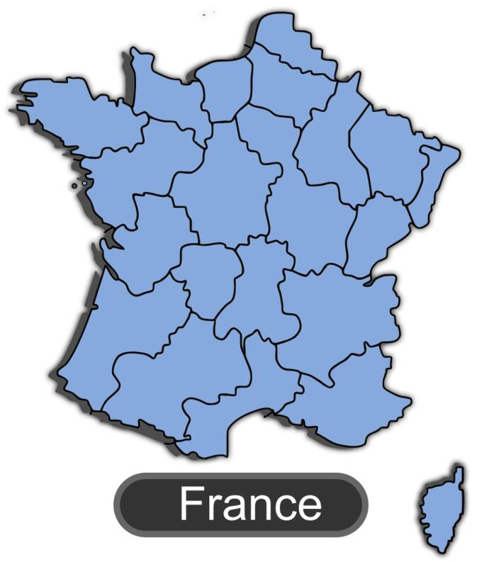 Map of France