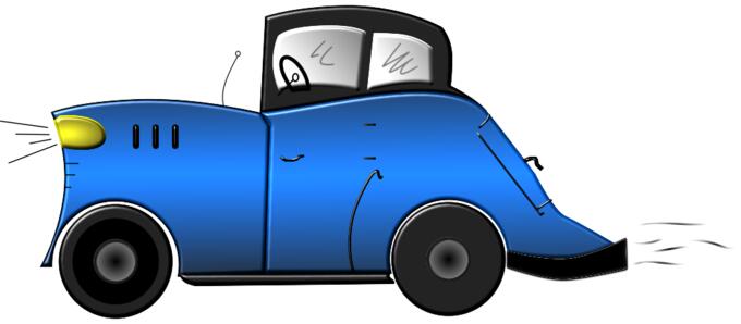 Cartoon car vector graphics