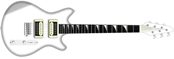 Guitar vector image