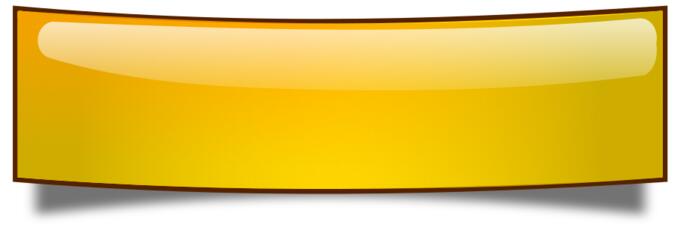 Glossy bended banner vector drawing