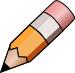HB pencil vector image