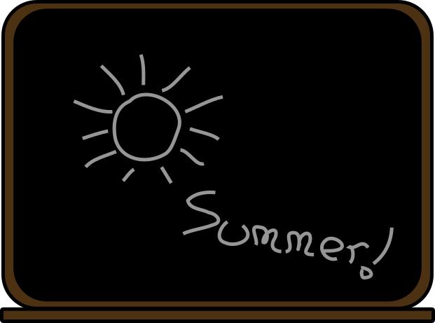 Vector clip art of blackboard