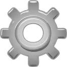Gear vector illustration