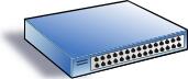 Net switch vector image