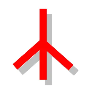 Peace sign vector image