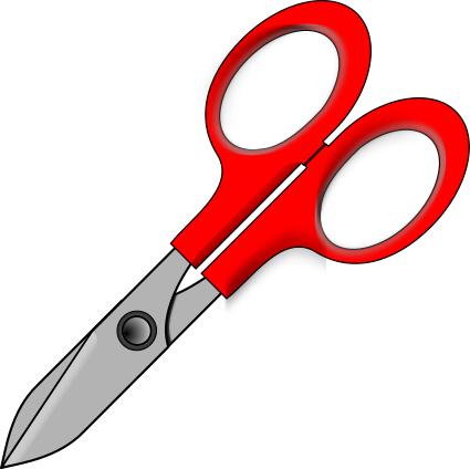 Scissors vector graphics